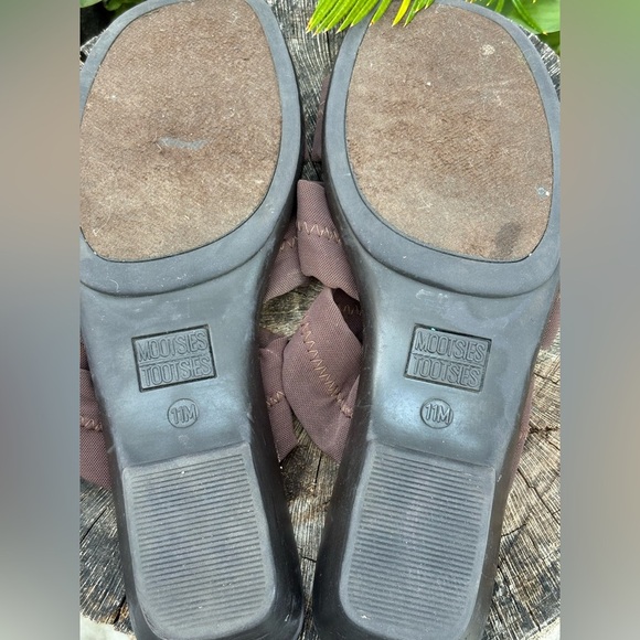 Mootsies Tootsies Women’s Brown Slip on Sandals Size 11 - Picture 7 of 8